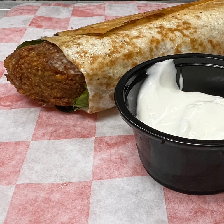 Delicious Falafel Wrap